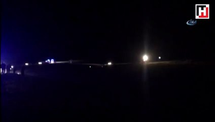 Nevşehir'de askeri uçak düştü