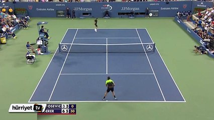 Roger Federer şov yaptı, Michael Jordan hayran kaldı