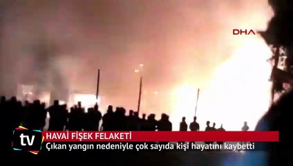 Hindistan'da havai fişek felaketi