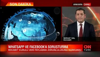 Rekabet Kurulu'ndan Facebook ve WhatsApp hakkında resen soruşturma