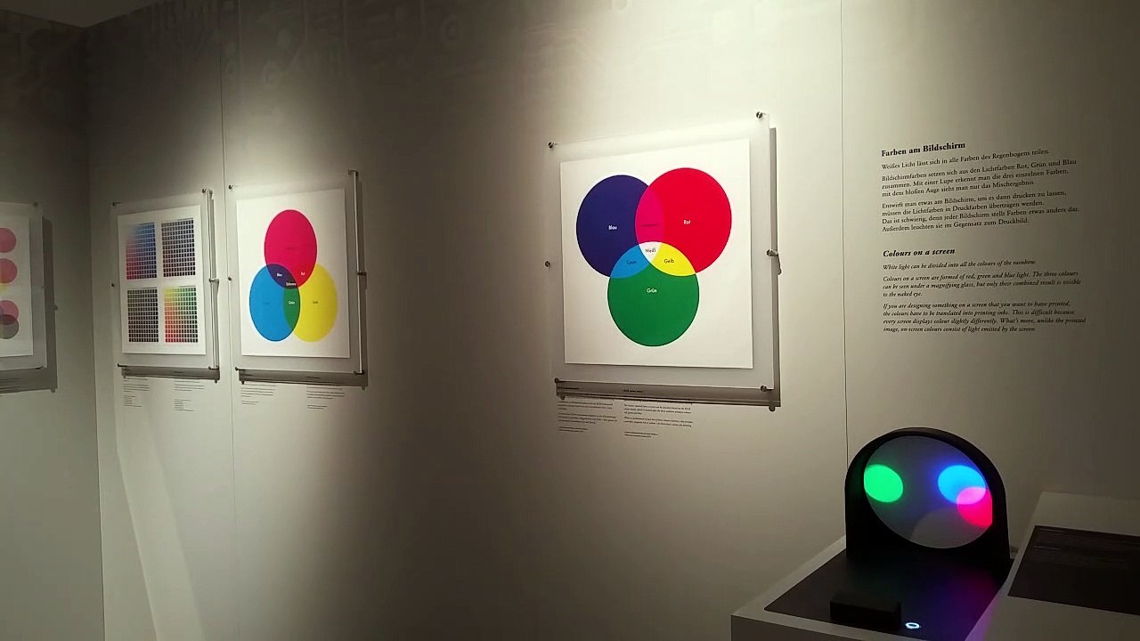 RGB-Lichter - Museum