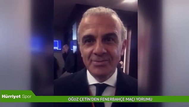 Oğuz Çetin'den Fenerbahçe - Krasnodar maçı devre arası yorumu