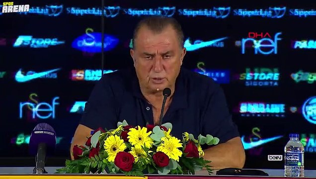 Galatasaray Teknik Direktörü Fatih Terim'den itiraf: ''Bu iş böyle gitmez...''
