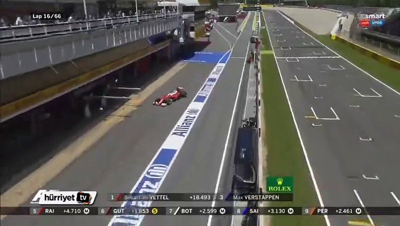 Vettel'in pit stopu