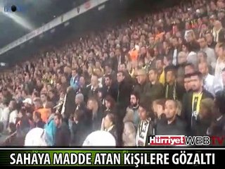 SAHAYA YABANCI MADDE ATANLAR POLİS KAMERASINDA