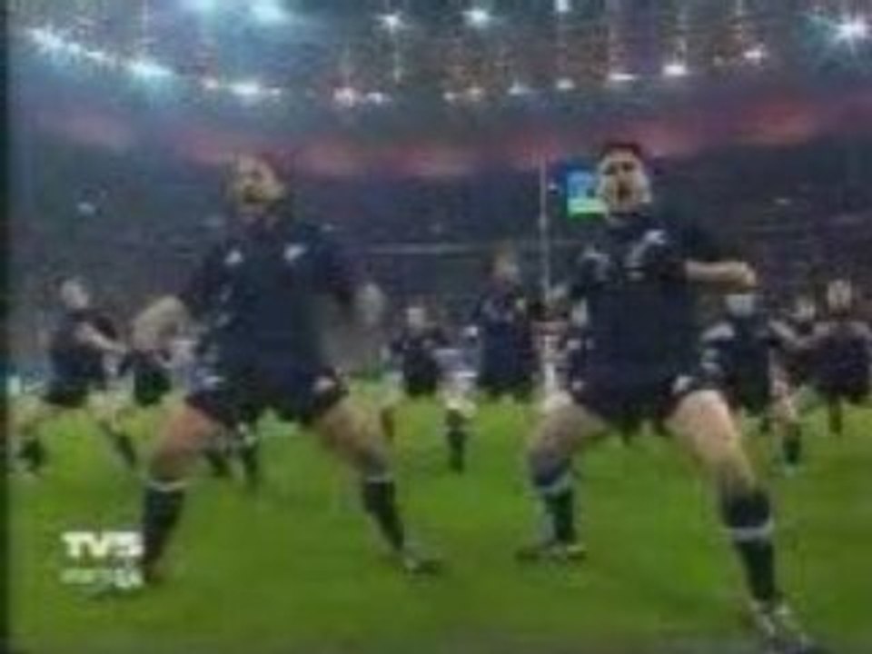 Rugby - All Blacks Haka vs France