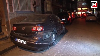 Fatih'te ara sokağa giren tır dehşet saçtı