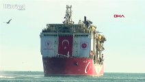 Fatih Sondaj Gemisi Karadeniz'e uğurlanıyor