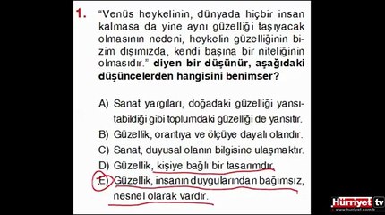 FELSEFE SORULARININ ÇÖZÜMLERİ