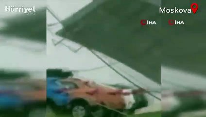 Maysak tayfunu Rusya'yı vurdu, hayat felç oldu