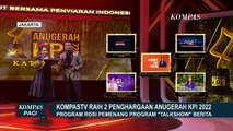 Program Rosi Kompas TV Sabet Penghargaan di Kategori Program Talkshow Berita Anugerah KPI 2022!