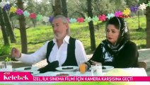 İzel, ilk sinema filmi için kamera karşısına geçti