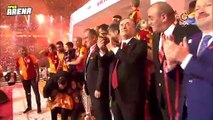 Galatasaray 22. şampiyonluk kupasını aldı