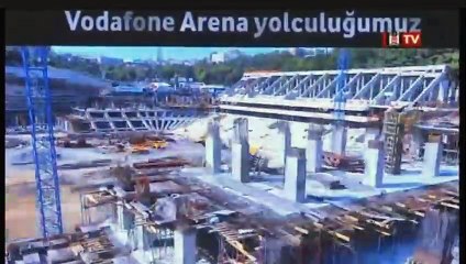 Sabırsızlıkla beklenen Vodafone Arena böyle yükseldi