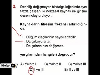 FİZİK SORULARININ ÇÖZÜMLERİ