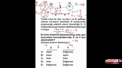 FİZİK SORULARININ ÇÖZÜMLERİ