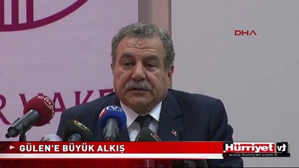 BAKAN GÜLER'İN KATILDIĞI TÖRENDE FETTULLAH GÜLEN'E BÜYÜK ALKIŞ