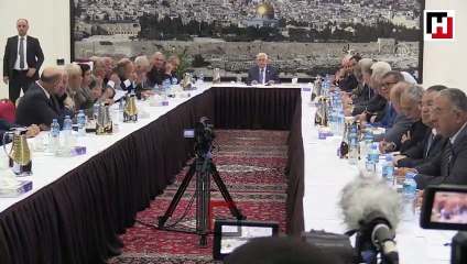 Mahmud Abbas, İsrail ile yapılan tüm anlaşmaları askıya aldıklarını açıkladı