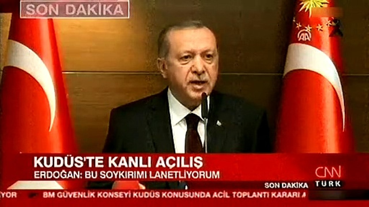 Cumhurbaşkanı Erdoğan Gazze'deki yaşanan olaylara ilişkin açıklama