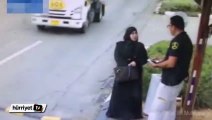 Filistinli kadın İsrailli güvenlik görevlisine bıçakla saldırdı