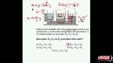 FİZİK SORULARININ ÇÖZÜMLERİ