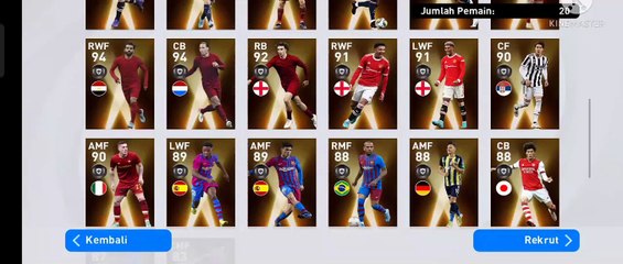 OPEN FAN'S CHOICE: WORLDWIDE CLUBS #PES #PESMOBILE #PES2021 #KONAMI #EFOOTBALL