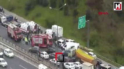 FSM Köprü girişinde kaza