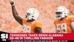 Tennessee Takes Down Alabama, 52-49