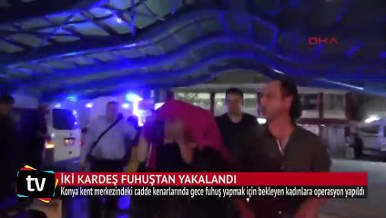 İki kardeş fuhuştan yakalandı