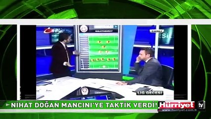 NİHAT DOĞAN MANCINI'YE TAKTİK VERDİ