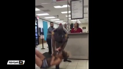 Polisle tekme tokat kavga etti