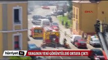 Fransa'da 3 Türk'ün öldüğü yangının yeni görüntüleri ortaya çıktı