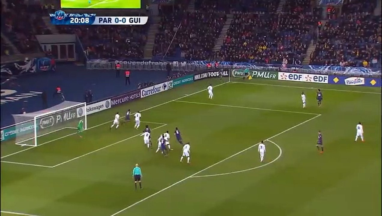 PSG 4-2 Guingamp (ÖZET)