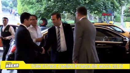 Futbol camiası iftarda bir araya geldi