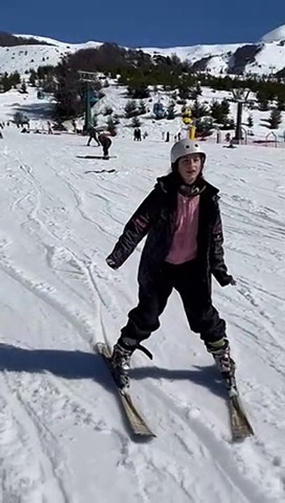Skier Loses Control and Collides with Another S...