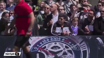 Paris'te iki efsane bir araya geldi