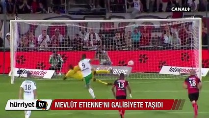Mevlüt Erdinç St. Etienne'ni galibiyete taşıdı