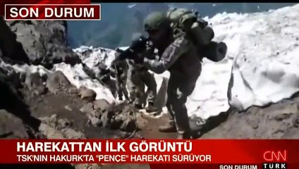 Pençe operasyonundan yeni görüntüler