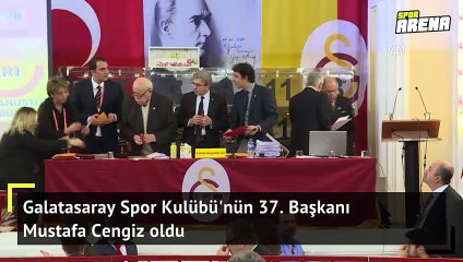 Galatasaray'da Mustafa Cengiz dönemi başladı