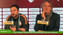 Galatasaray teknik direktörü Riekerink'ten açıklamalar
