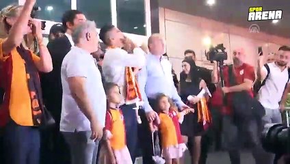 Radamel Falcao İstanbul'a geldi