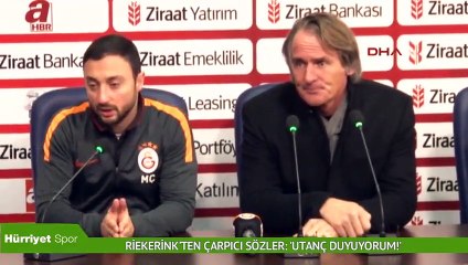 Riekerink'ten çarpıcı sözler: 'Utanç duyuyorum!'