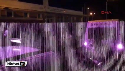 Trabzon'da taraftarlar TFF binasına saldırdı