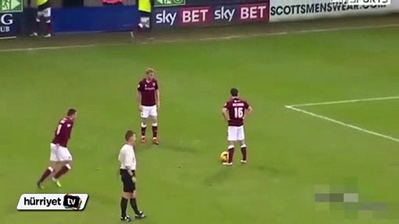 Müthiş organizasyon sonunda harika gol