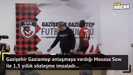 Moussa Sow imzayı attı!