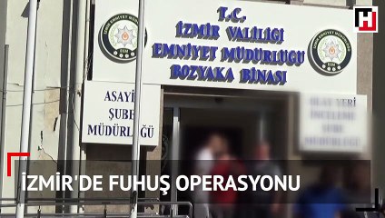 İzmir'de fuhuş operasyonu