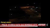 POLİS 10'UNCU KATTAKİ EVE GAZ BOMBASI ATTI! TAKSİM GEZİ PARKI OLAYLARI