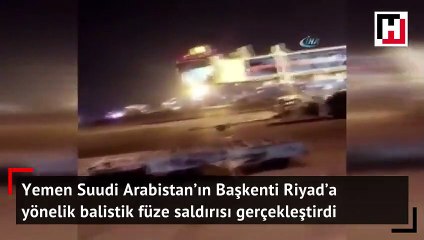 Suudi Arabistan'a balistik füze saldırısı