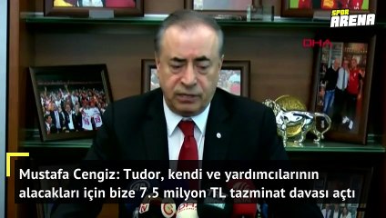 Tudor'dan Galatasaray'a tazminat davası!