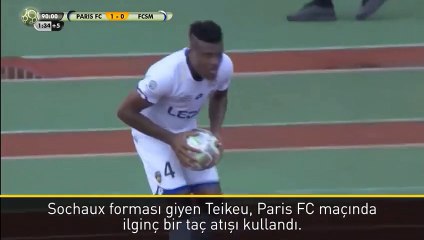 Sahalarda ender görünen bir taç atışı!